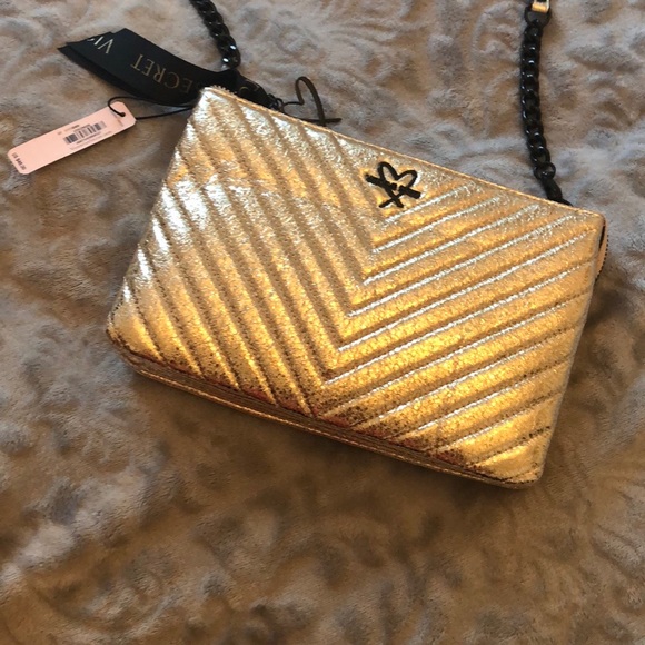 Victoria’s Secret cross body bag 🖤💛 - Picture 6 of 9